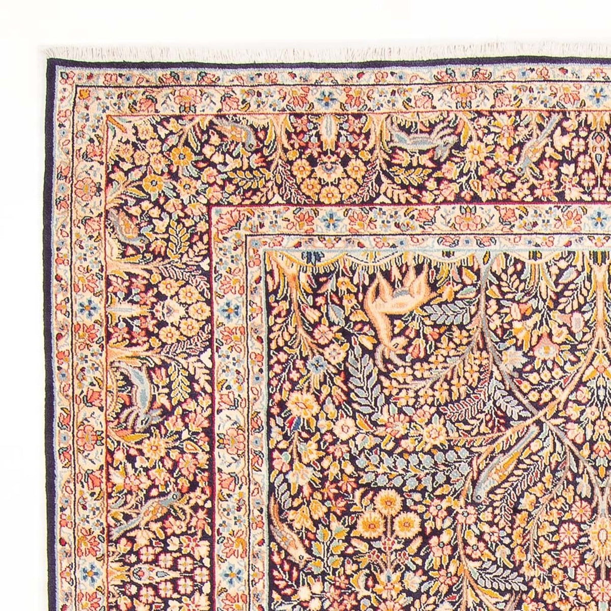 Persisk tæppe - Classic - 295 x 195 cm - mørkeblå