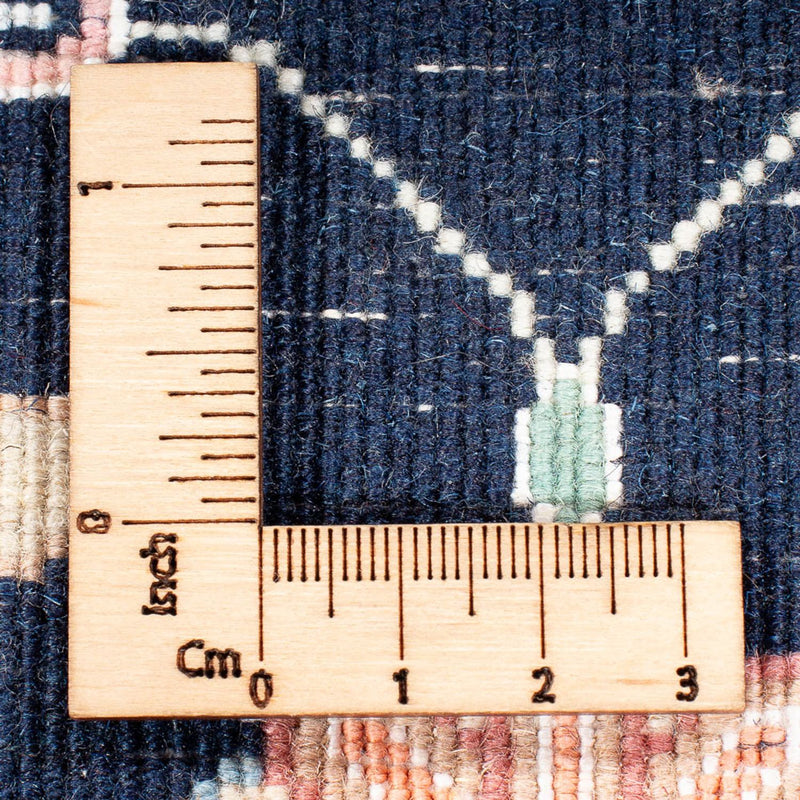 Løber Persisk tæppe - Tabriz - Royal - 295 x 81 cm - mørkeblå