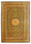 Silketæppe - Ghom Silk - Premium - 294 x 196 cm - olivengrøn