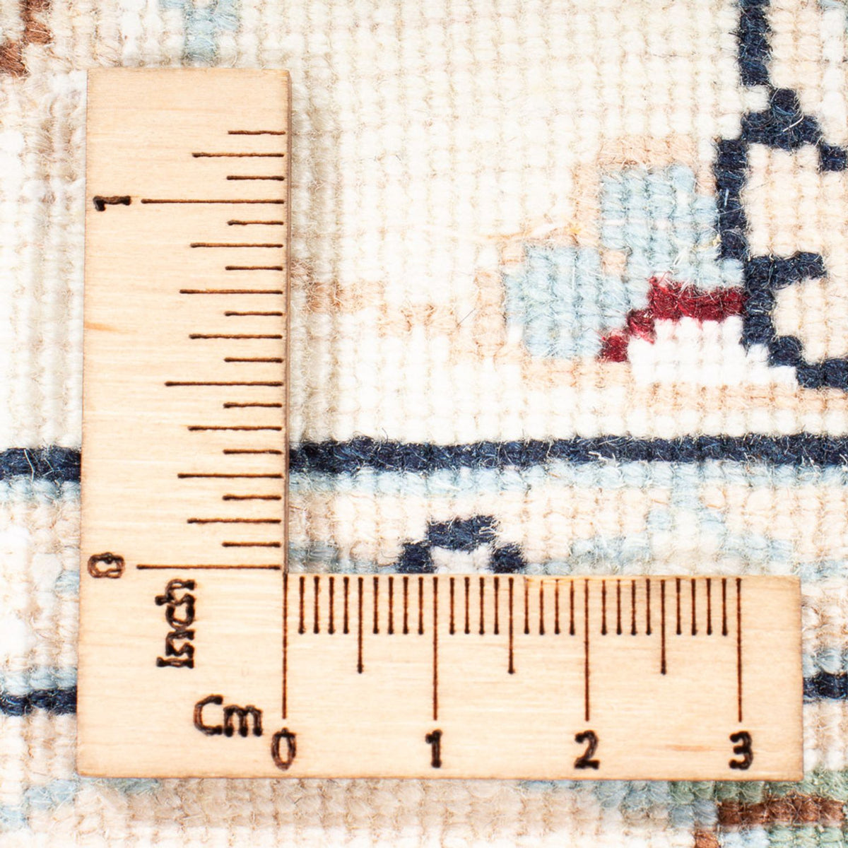 Persisk tæppe - Nain - Premium - 120 x 81 cm - creme