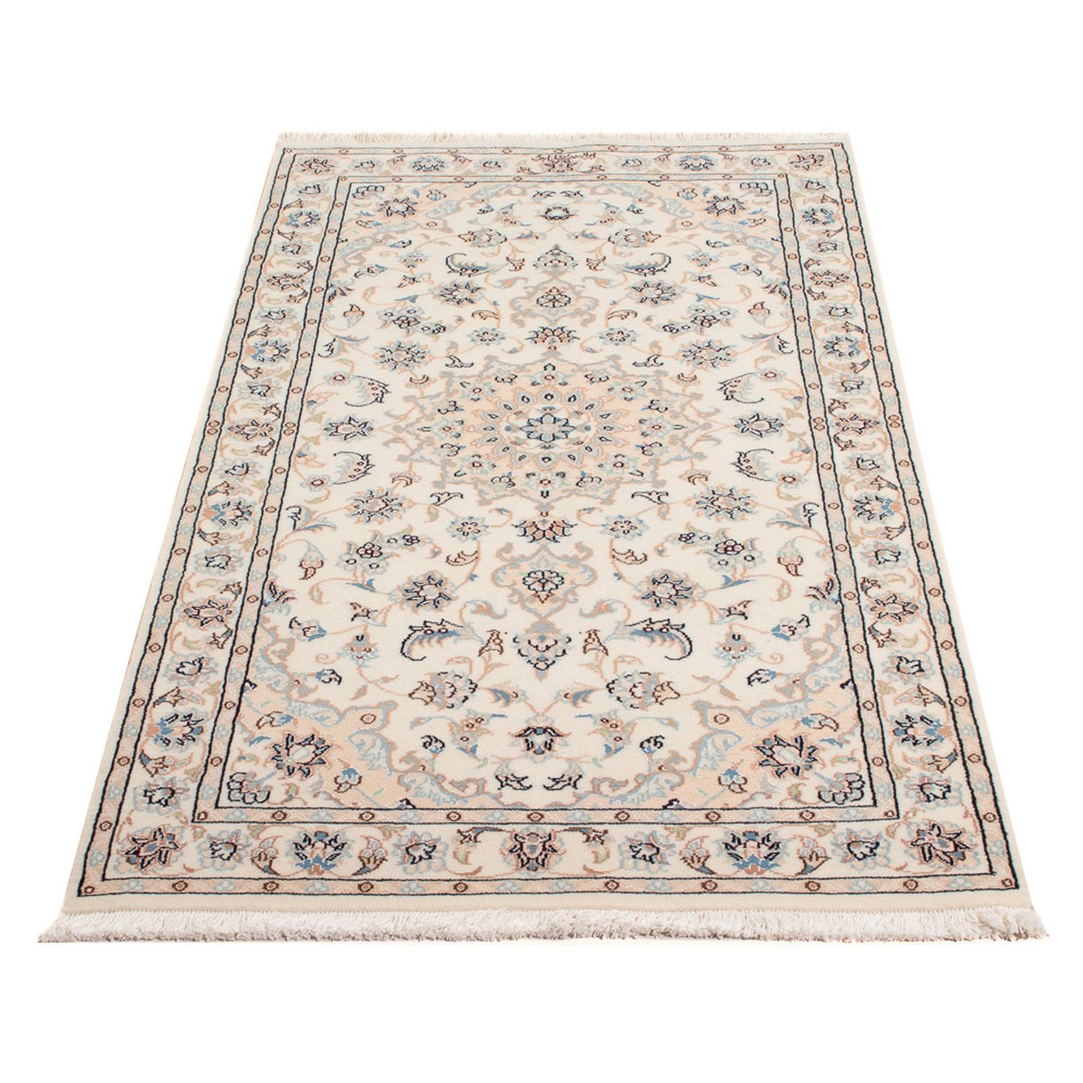 Persisk tæppe - Nain - Premium - 151 x 74 cm - creme