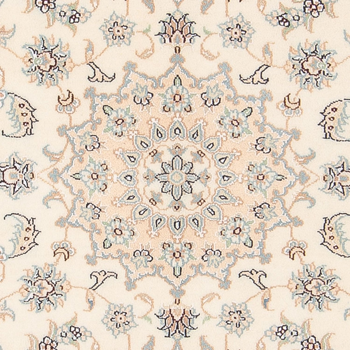 Persisk tæppe - Nain - Premium - 140 x 75 cm - creme