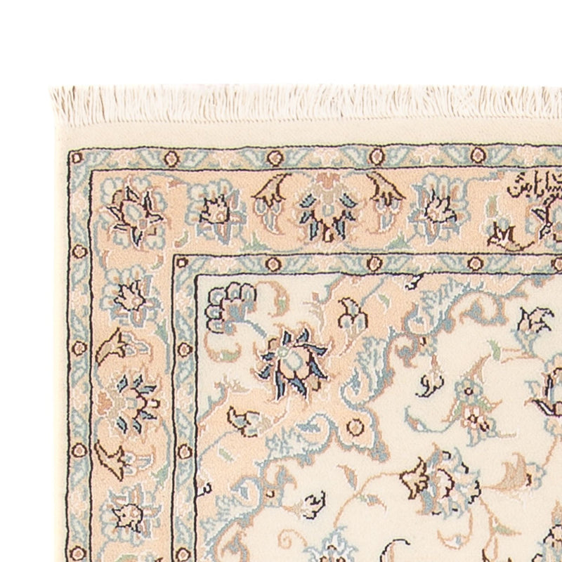 Persisk tæppe - Nain - Premium - 140 x 75 cm - creme