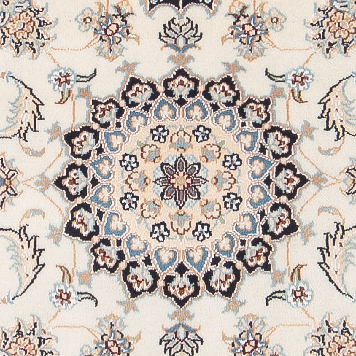 Persisk tæppe - Nain - Premium - 120 x 82 cm - creme