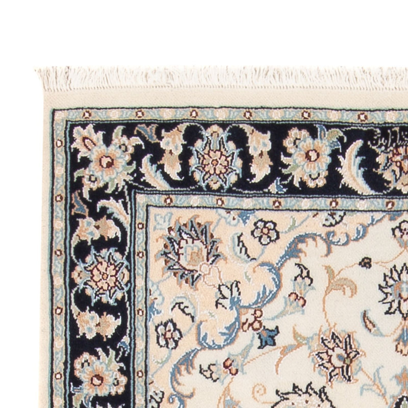 Persisk tæppe - Nain - Premium - 120 x 82 cm - creme