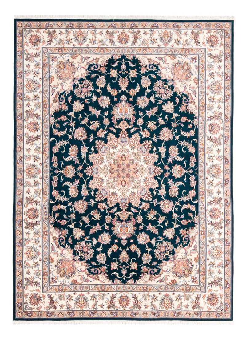 Persisk tæppe - Tabriz - Royal - 235 x 168 cm - mørkegrøn