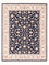 Persisk tæppe - Tabriz - Royal - 196 x 150 cm - mørkeblå