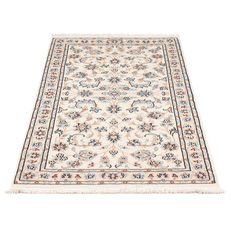 Persisk tæppe - Nain - Premium - 138 x 73 cm - creme