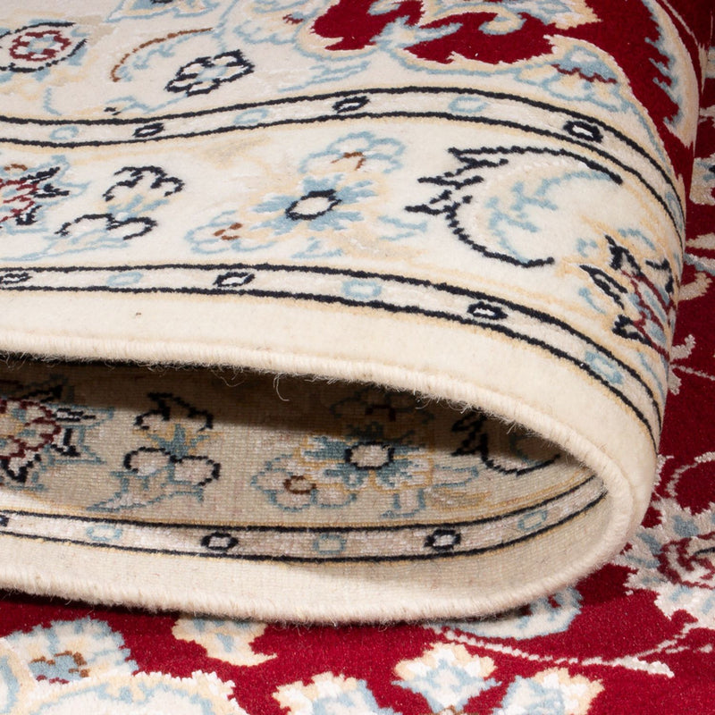 Persisk tæppe - Nain - Premium - 117 x 81 cm - rød