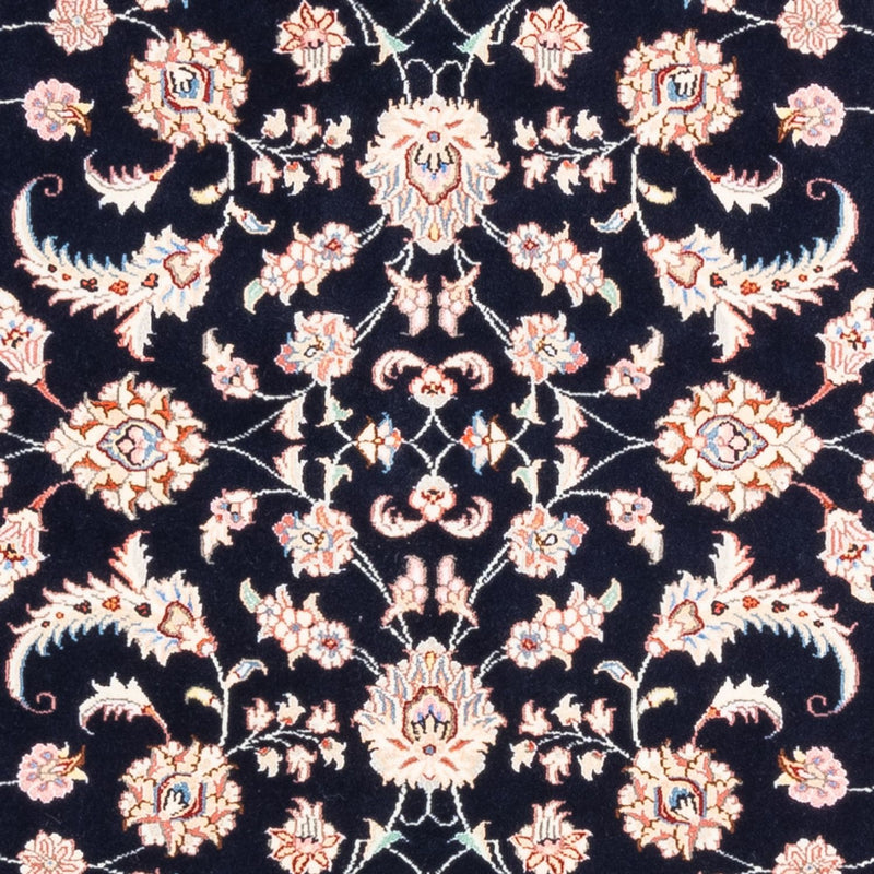 Persisk tæppe - Tabriz - 200 x 148 cm - mørkeblå