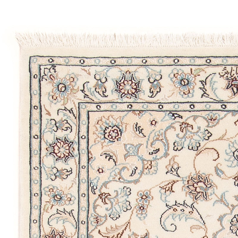 Persisk tæppe - Nain - Premium - 119 x 79 cm - creme
