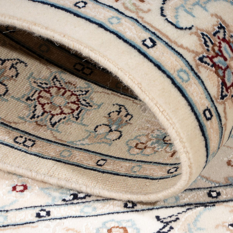 Persisk tæppe - Nain - Premium - 119 x 79 cm - creme