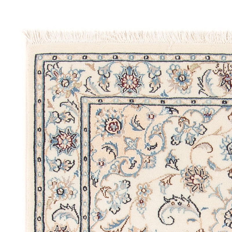 Persisk tæppe - Nain - Premium - 118 x 82 cm - creme