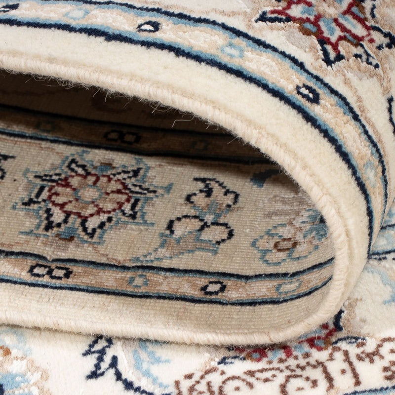 Persisk tæppe - Nain - Premium - 118 x 82 cm - creme