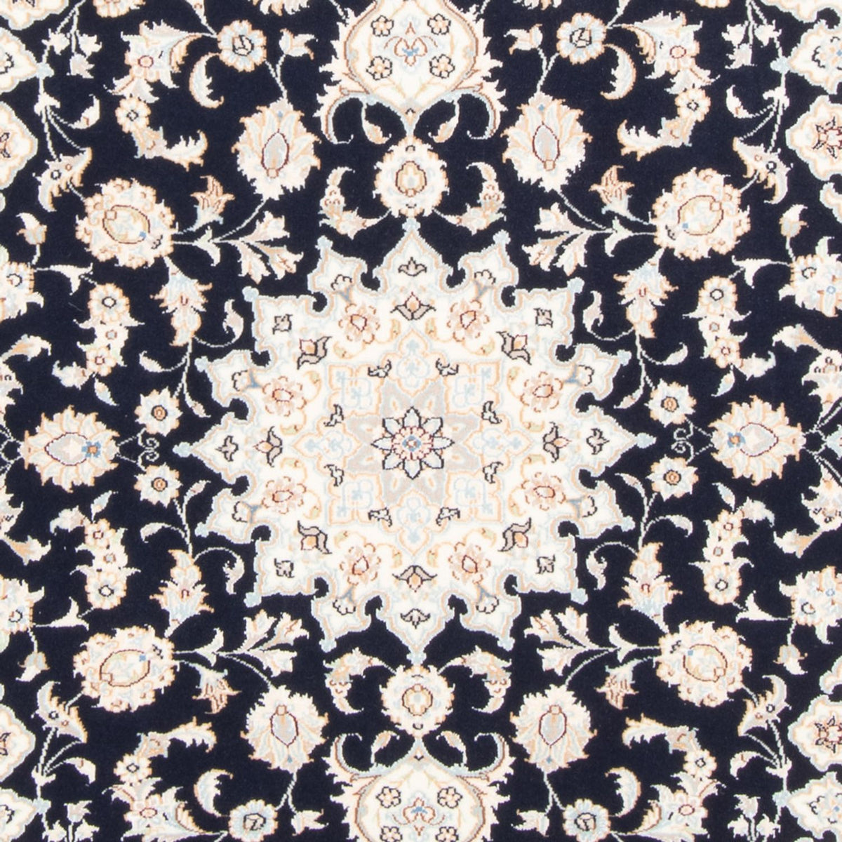 Persisk tæppe - Nain - Royal - 173 x 118 cm - mørkeblå
