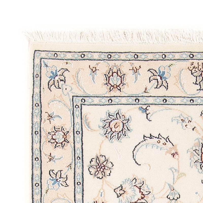 Persisk tæppe - Nain - Premium - 117 x 78 cm - creme