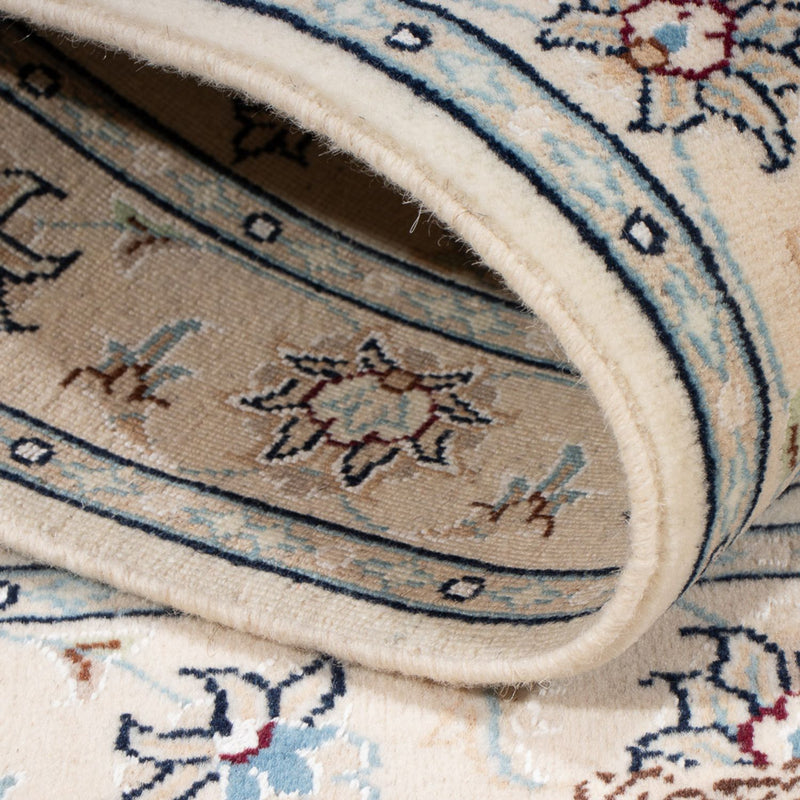 Persisk tæppe - Nain - Premium - 117 x 78 cm - creme