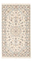 Persisk tæppe - Nain - Premium - 135 x 74 cm - creme