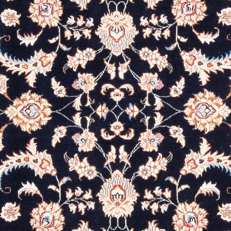 Persisk tæppe - Tabriz - 200 x 150 cm - mørkeblå