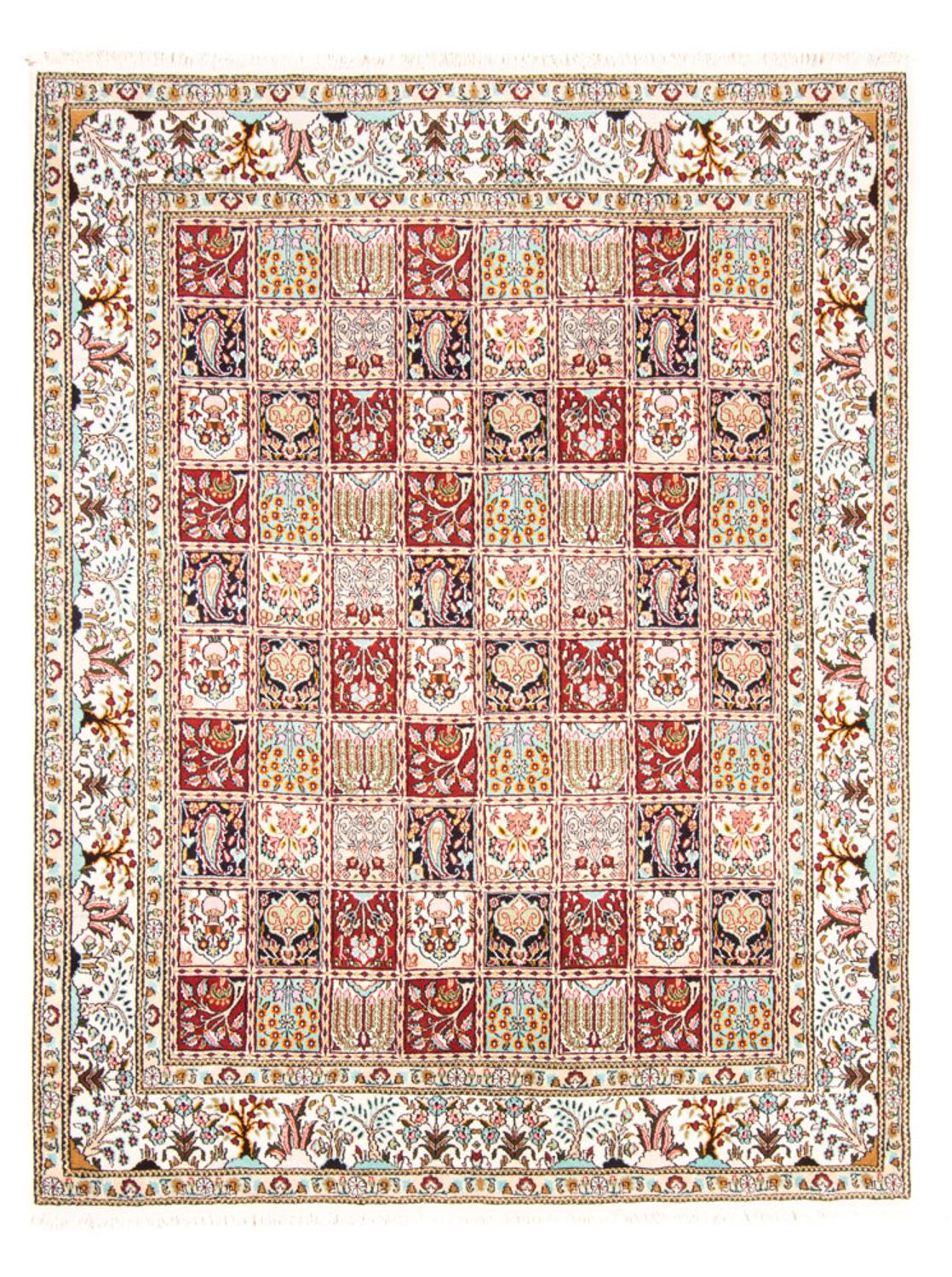 Persisk tæppe - Classic - 225 x 170 cm - flerfarvet