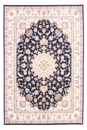 Persisk tæppe - Tabriz - Royal - 236 x 169 cm - mørkeblå