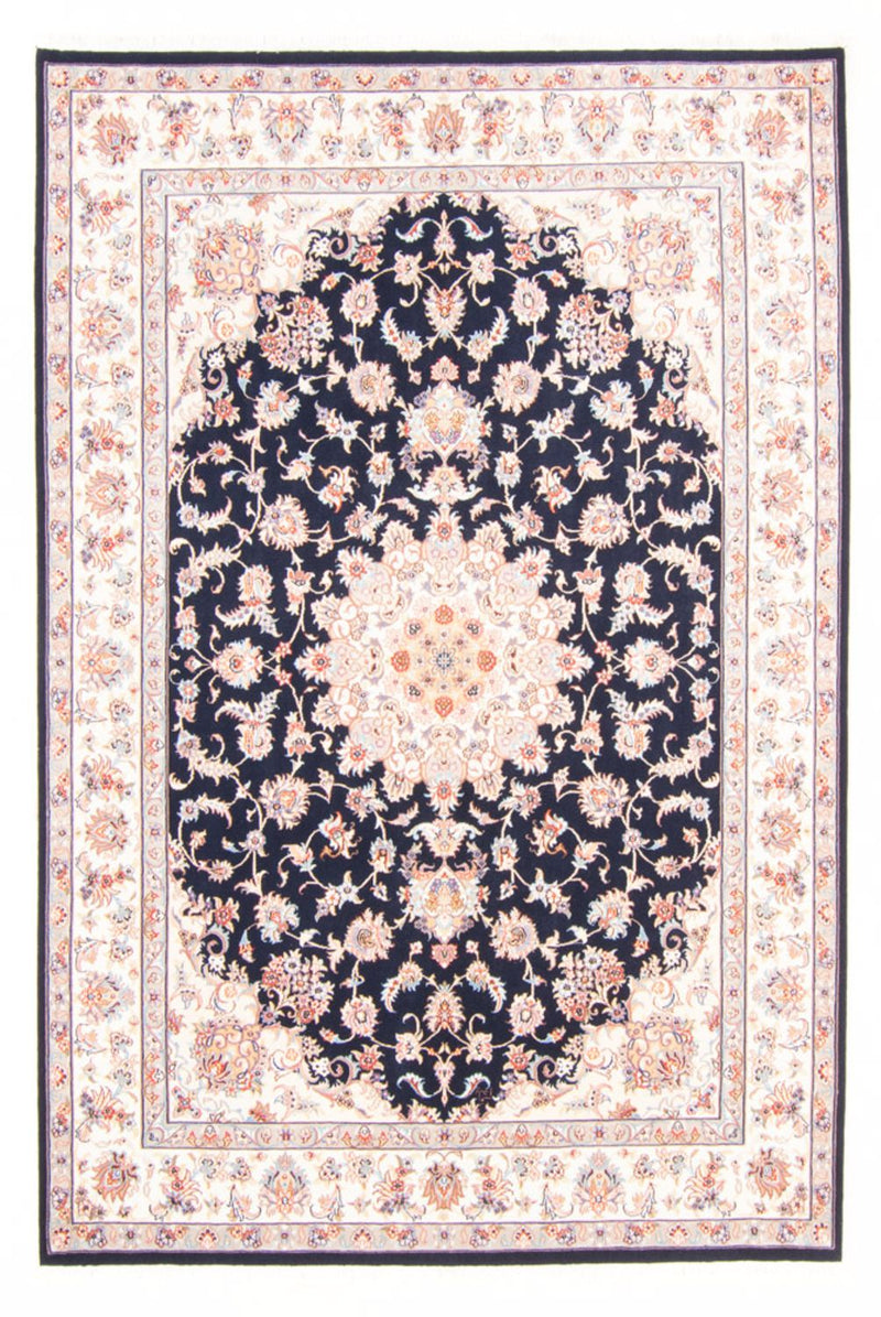 Persisk tæppe - Tabriz - Royal - 236 x 169 cm - mørkeblå