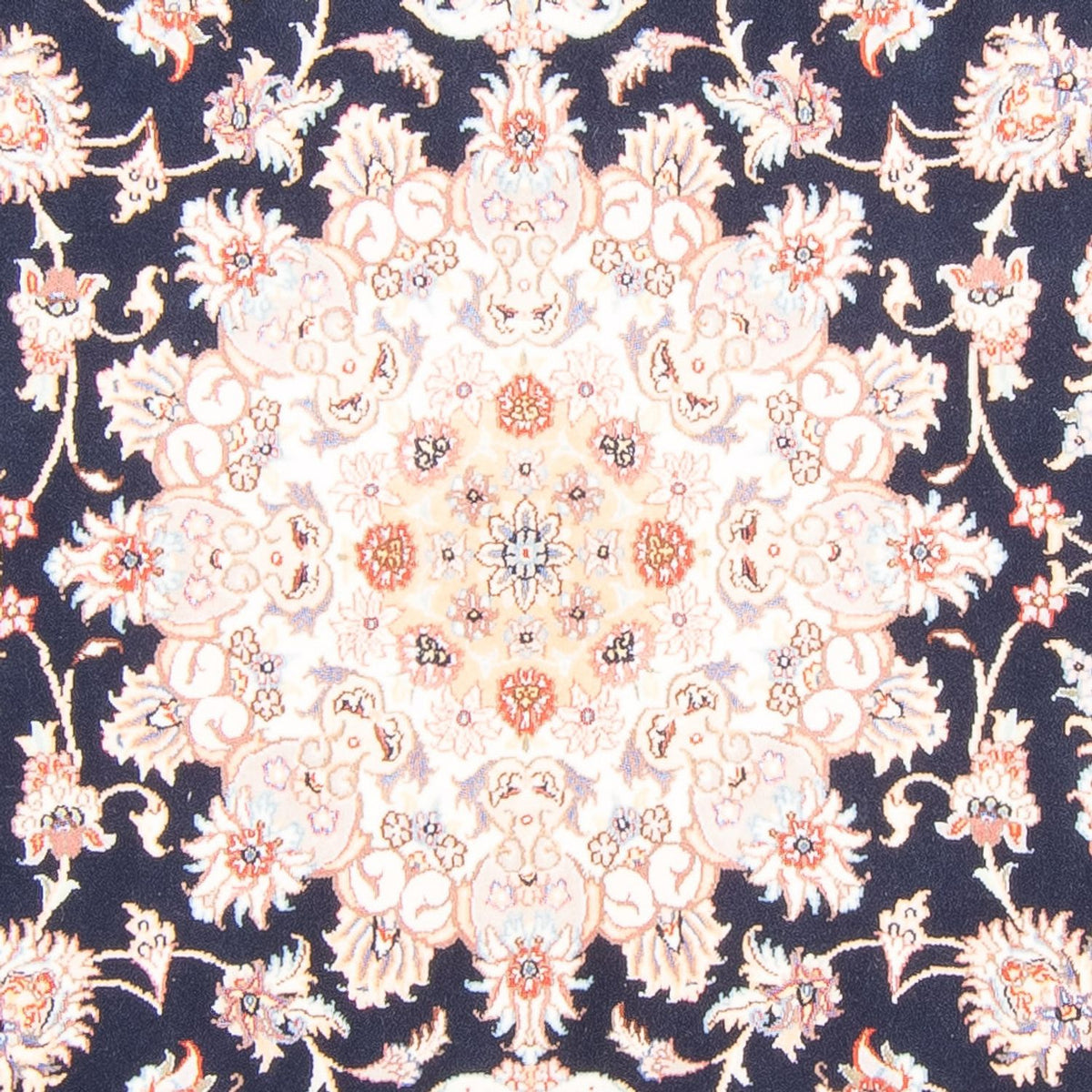 Persisk tæppe - Tabriz - Royal - 236 x 169 cm - mørkeblå