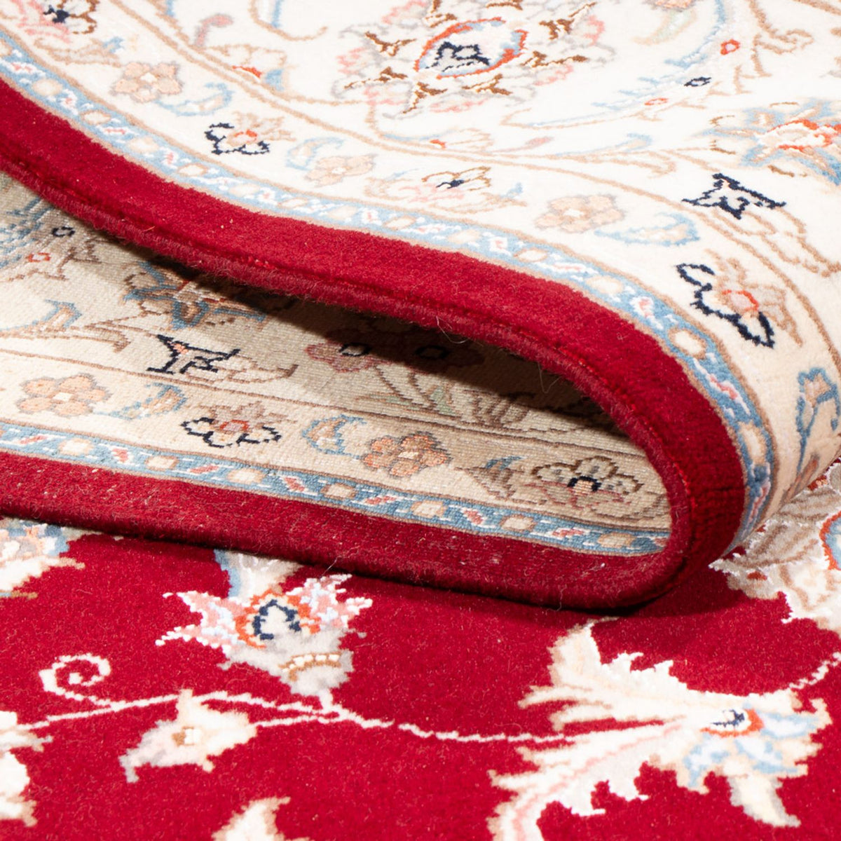 Persisk tæppe - Tabriz - Royal - 206 x 147 cm - rød