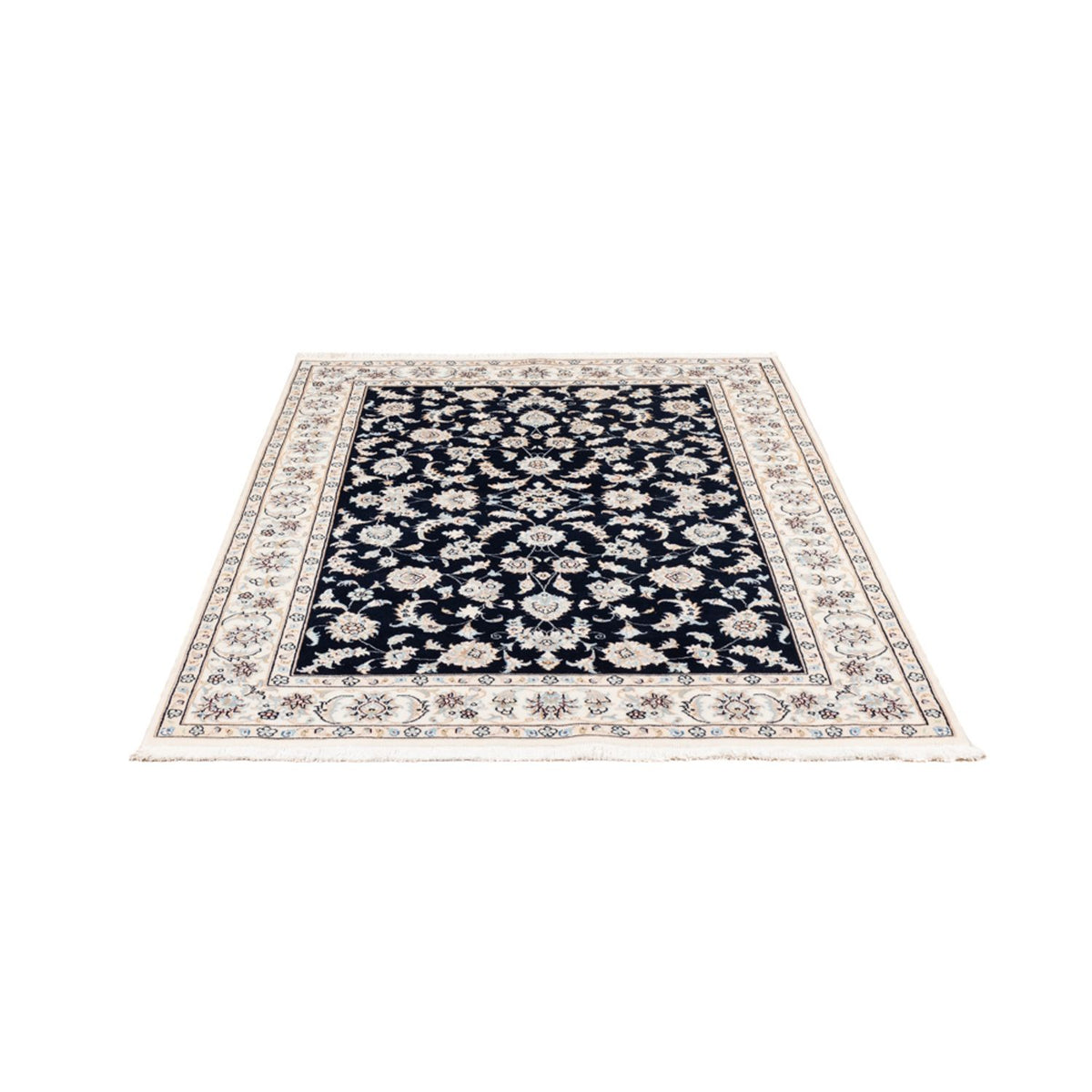 Persisk tæppe - Nain - Premium - 171 x 120 cm - mørkerød