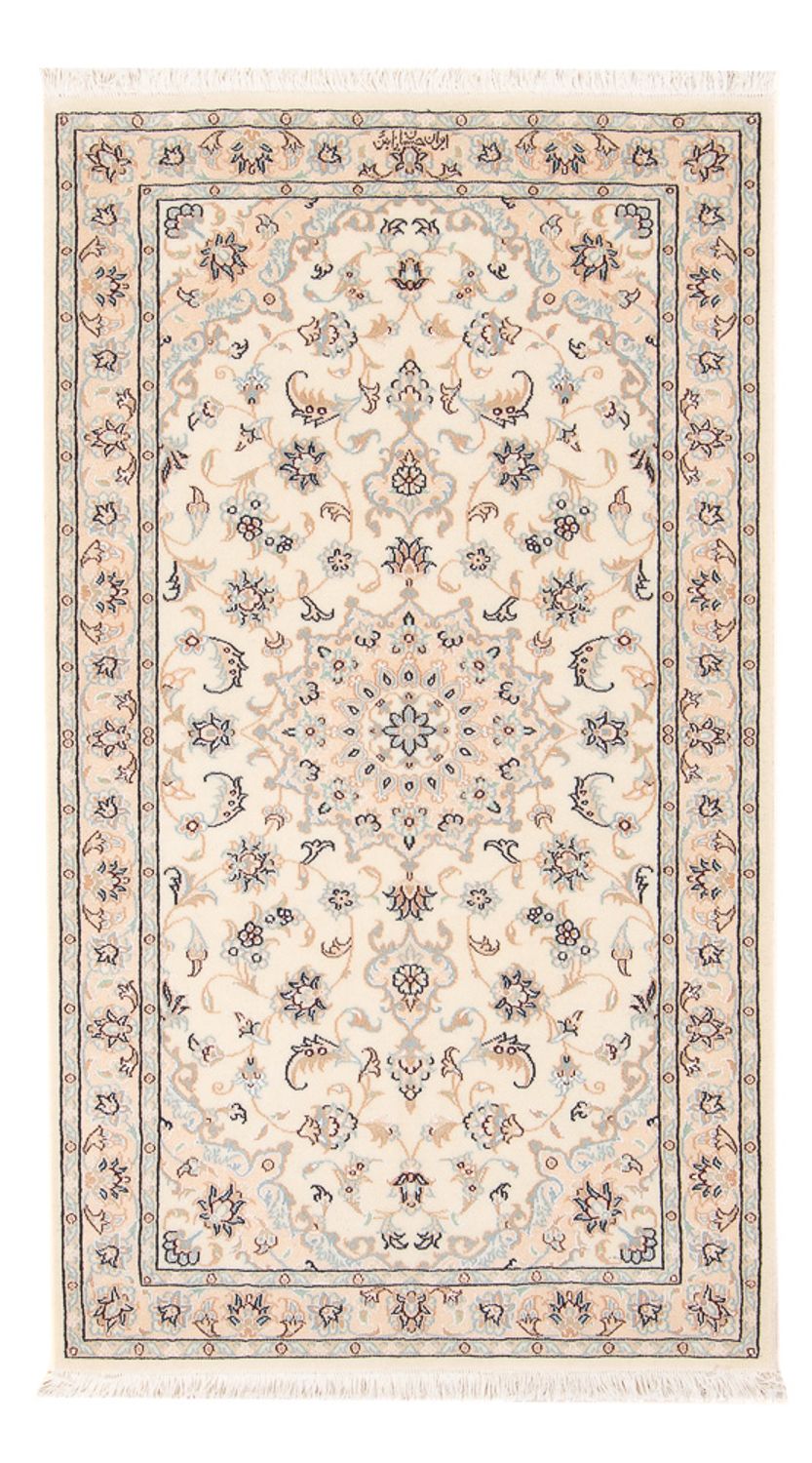 Persisk tæppe - Nain - Premium - 134 x 76 cm - creme