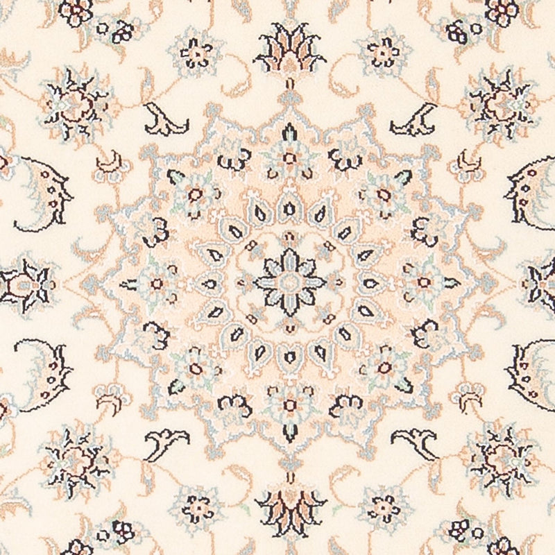 Persisk tæppe - Nain - Premium - 134 x 76 cm - creme