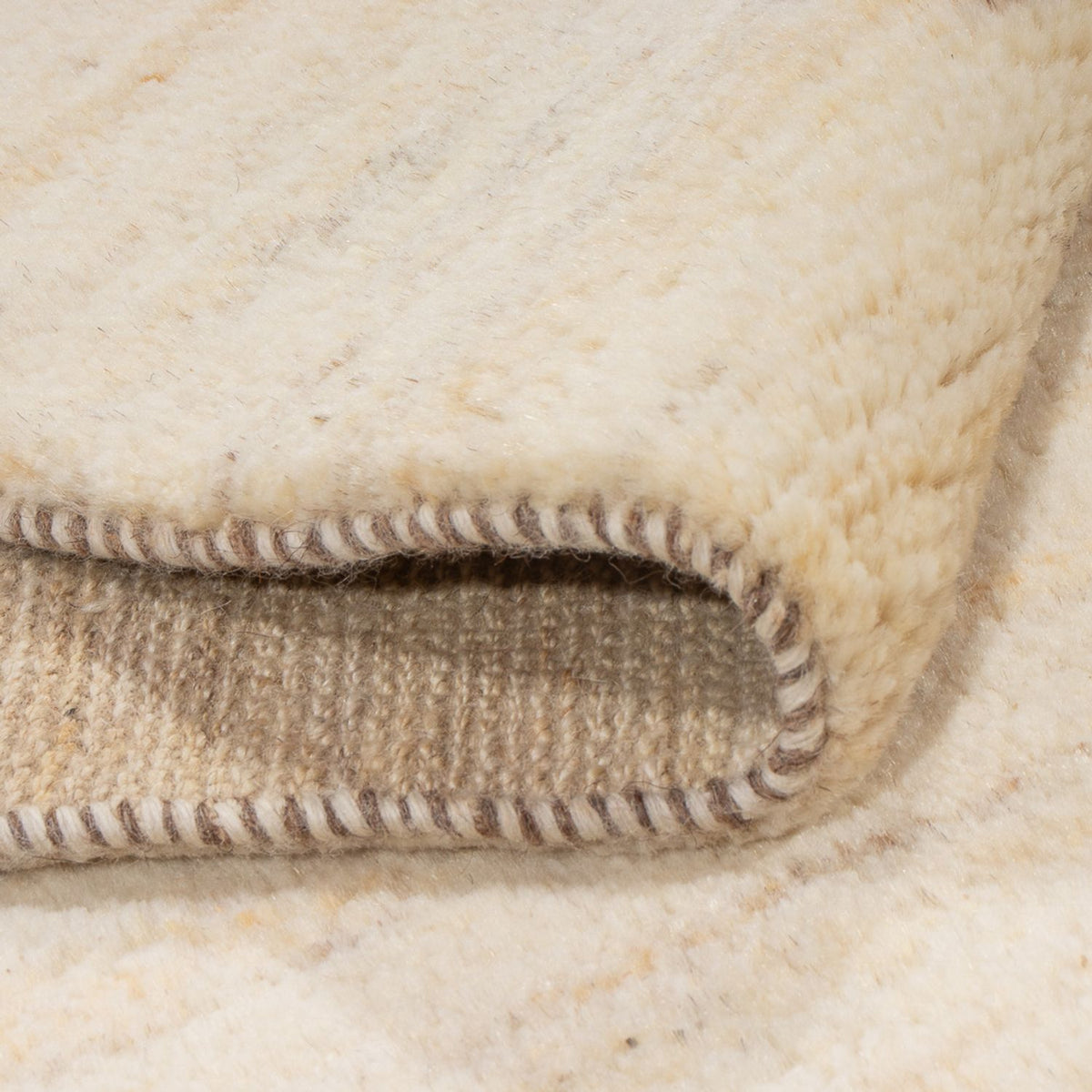 Løber Gabbeh-tæppe - Persisk - 243 x 72 cm - creme