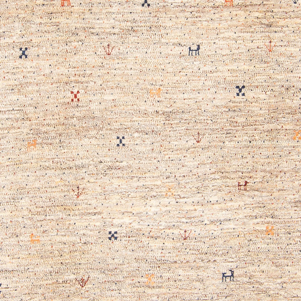 Gabbeh-tæppe - Persisk - 298 x 204 cm - natur
