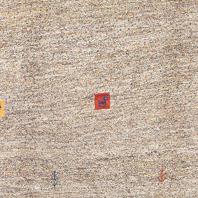 Gabbeh-tæppe - Persisk - 243 x 178 cm - natur