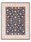 Persisk tæppe - Tabriz - Royal - 197 x 149 cm - mørkeblå