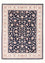 Persisk tæppe - Tabriz - Royal - 201 x 150 cm - mørkeblå