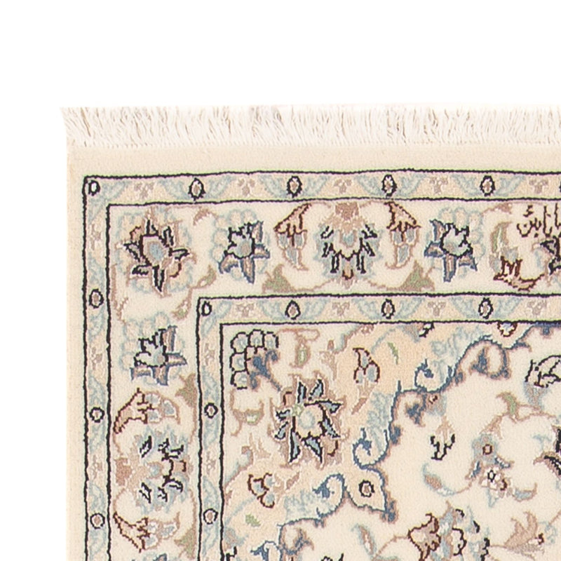 Persisk tæppe - Nain - Premium - 145 x 73 cm - creme