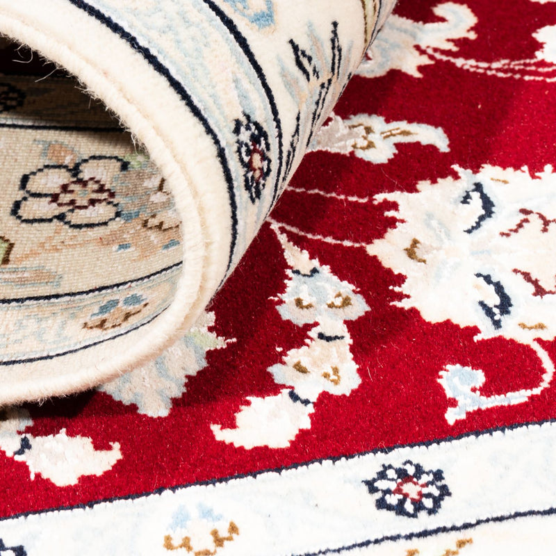 Persisk tæppe - Nain - Premium - 163 x 108 cm - rød