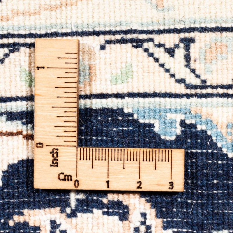 Persisk tæppe - Nain - Premium - 151 x 108 cm - blå