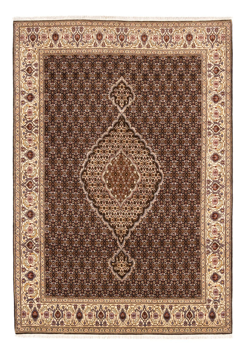 Persisk tæppe - Tabriz - Royal - 241 x 170 cm - sort