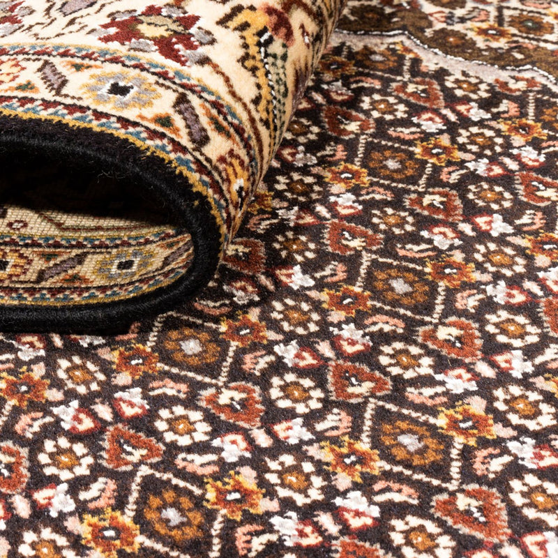 Persisk tæppe - Tabriz - Royal - 241 x 170 cm - sort