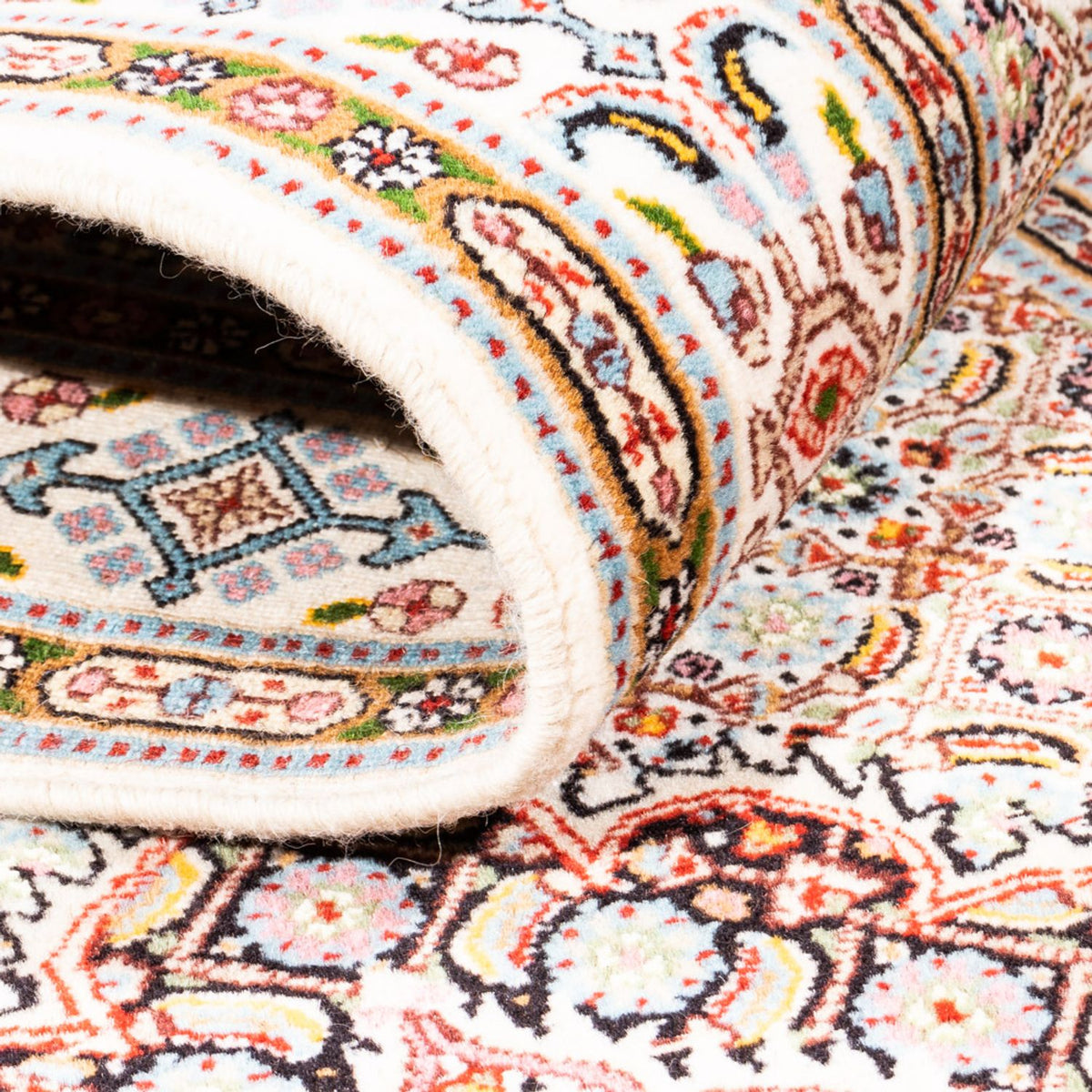 Løber Persisk tæppe - Classic - 242 x 76 cm - creme