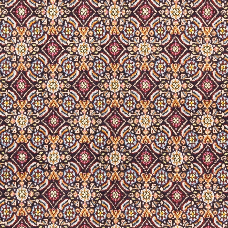 Løber Persisk tæppe - Classic - 100 x 100 cm - mørkeblå