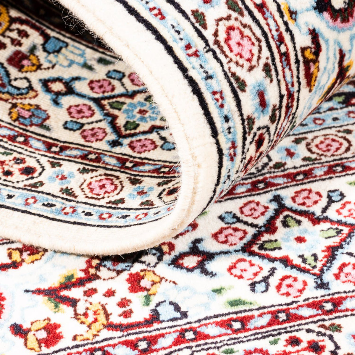 Persisk tæppe - Classic - 148 x 99 cm - mørkeblå