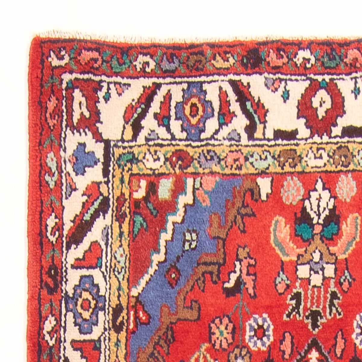 Løber Persisk tæppe - Nomadisk - 318 x 110 cm - rød