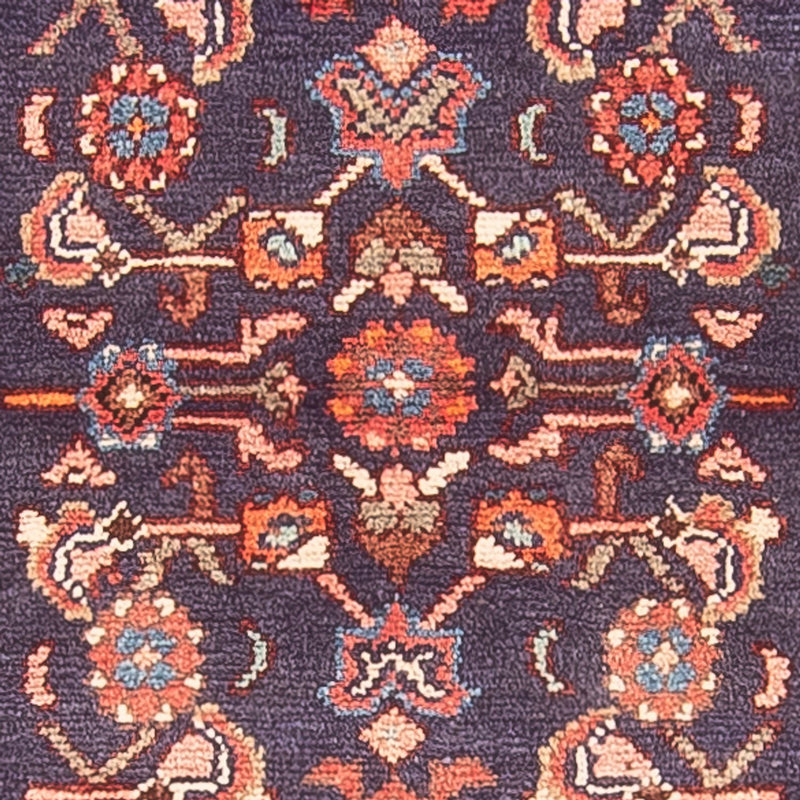 Løber Persisk tæppe - Nomadisk - 305 x 104 cm - mørkeblå