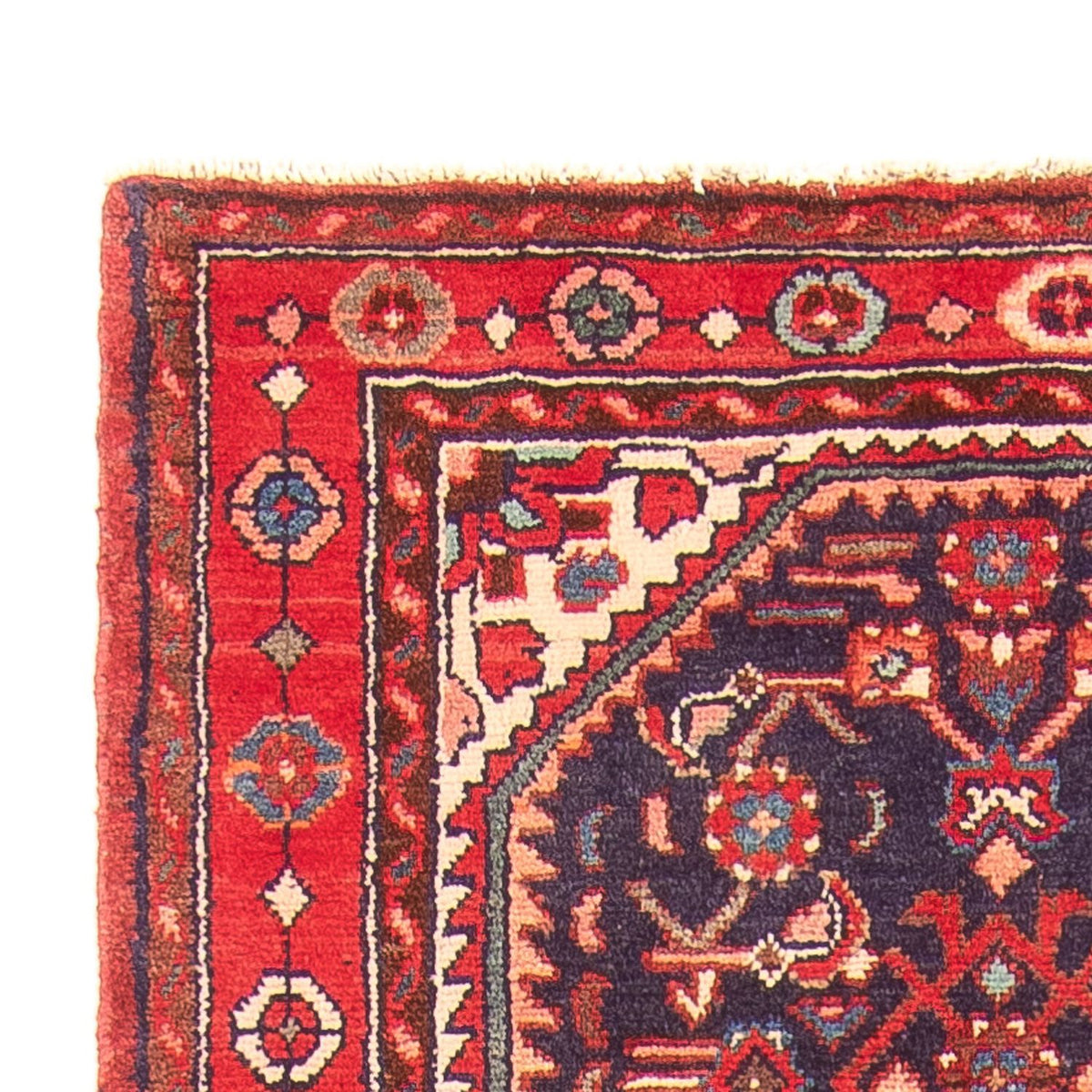 Løber Persisk tæppe - Nomadisk - 305 x 104 cm - mørkeblå