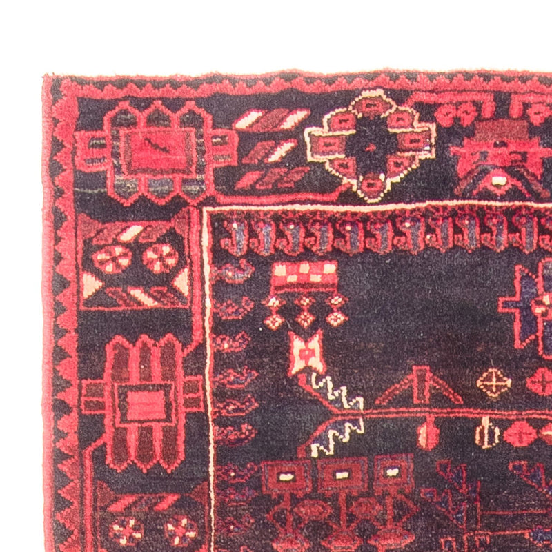 Løber Persisk tæppe - Nomadisk - 331 x 108 cm - mørkeblå