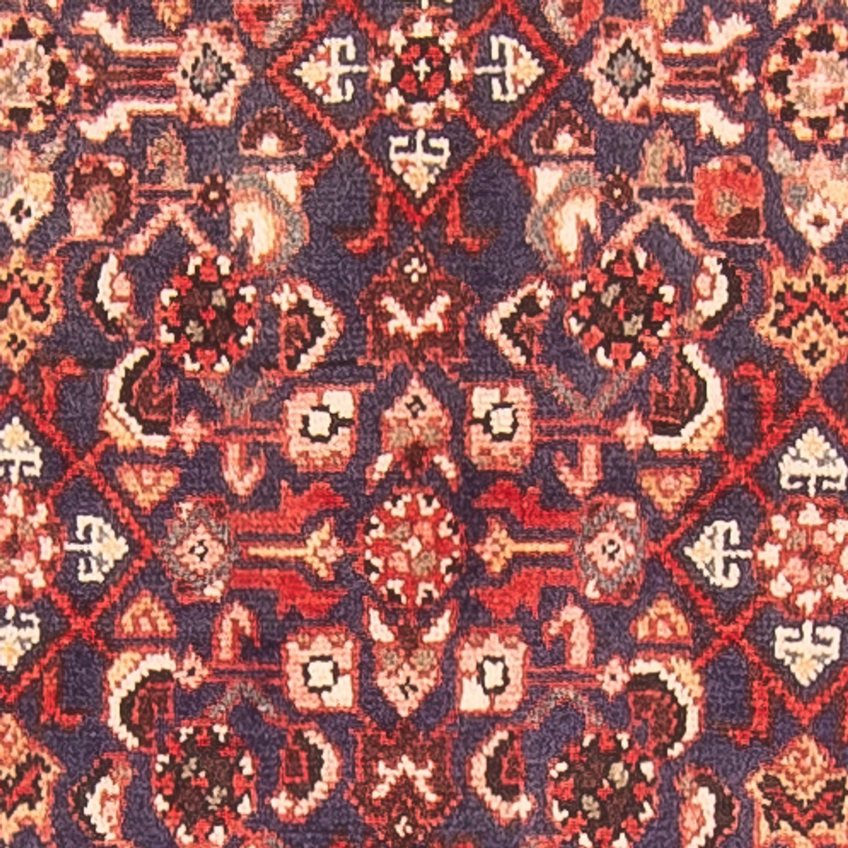 Løber Persisk tæppe - Nomadisk - 315 x 105 cm - mørkeblå