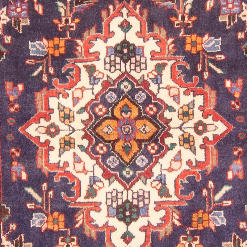 Løber Persisk tæppe - Nomadisk - 315 x 108 cm - mørkeblå